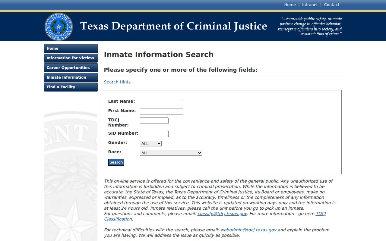 Leon County arrest history after TDCJ transfer